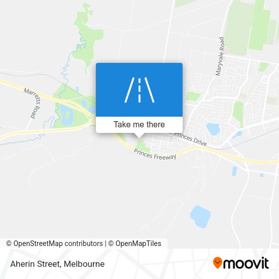 Aherin Street map
