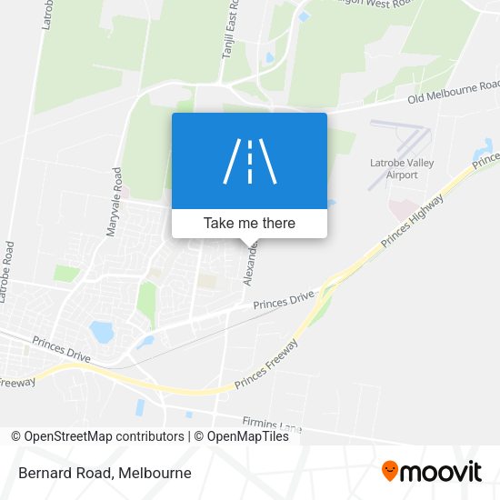 Bernard Road map