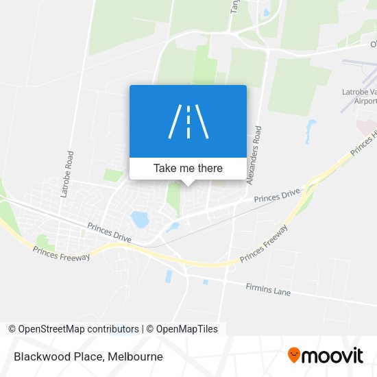 Blackwood Place map