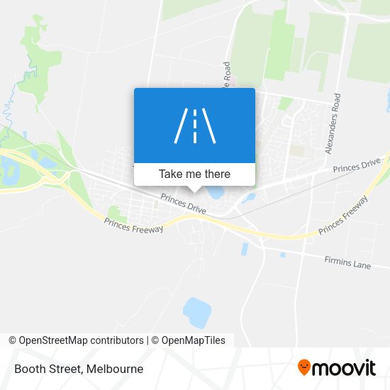 Booth Street map