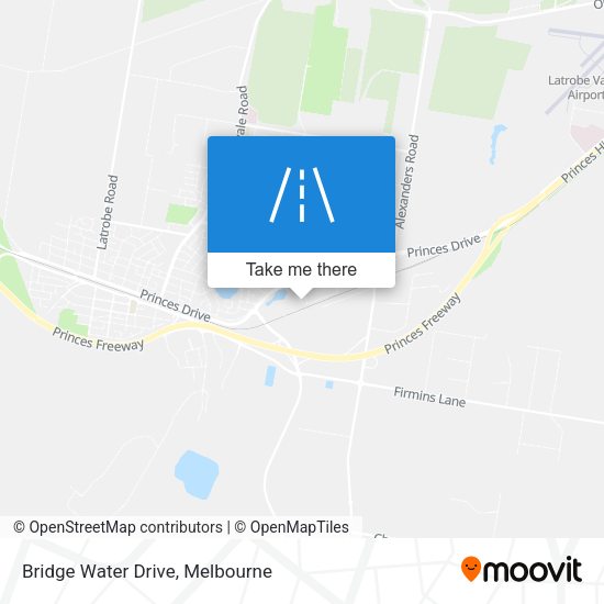 Bridge Water Drive map