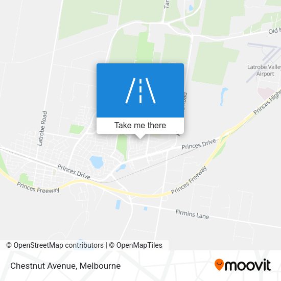 Chestnut Avenue map