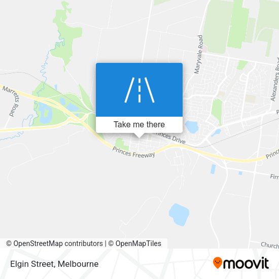 Elgin Street map
