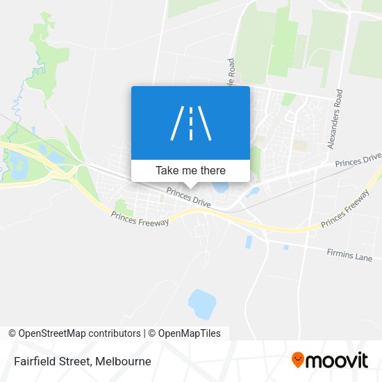 Fairfield Street map