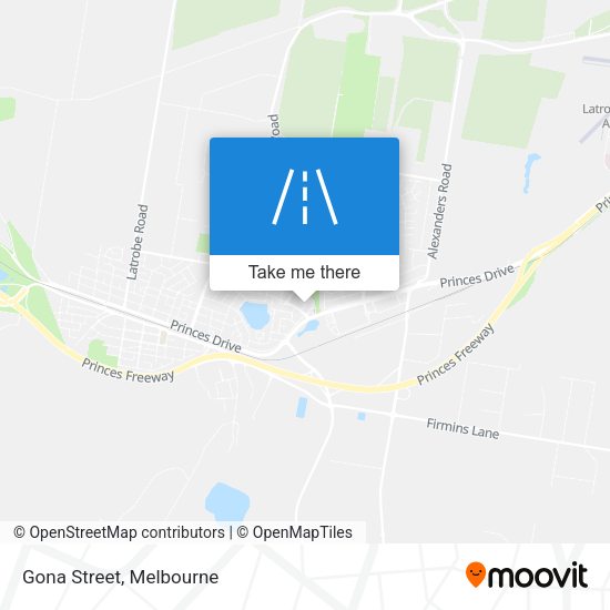 Gona Street map