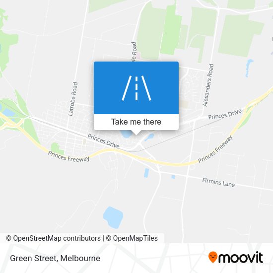 Green Street map