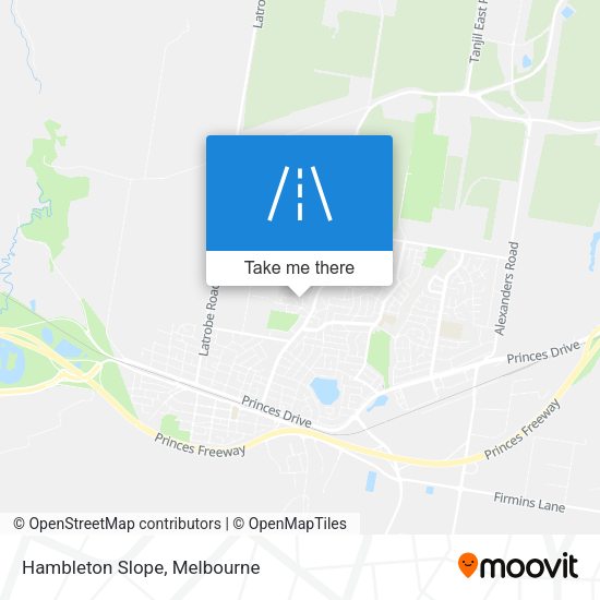 Hambleton Slope map