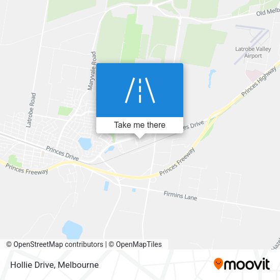 Hollie Drive map