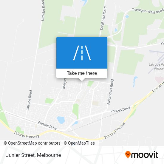 Junier Street map