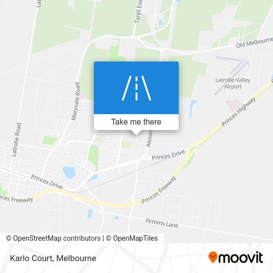 Karlo Court map