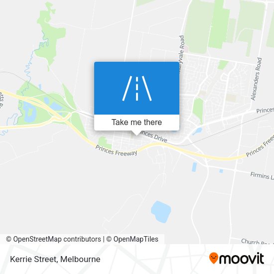Kerrie Street map