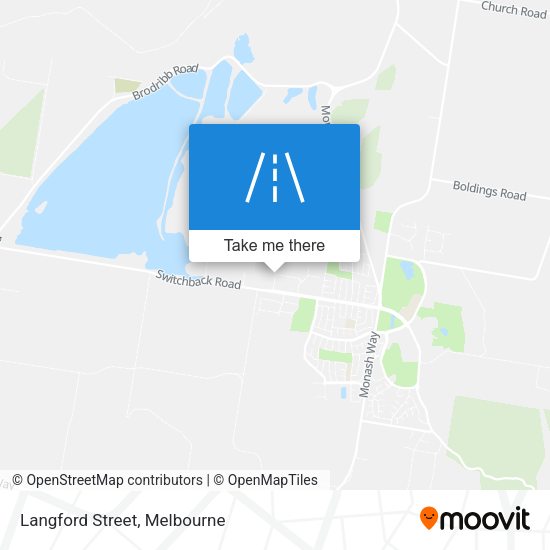 Langford Street map