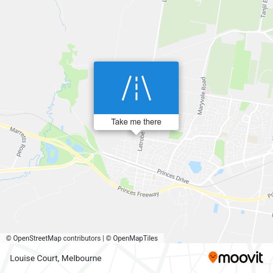 Louise Court map