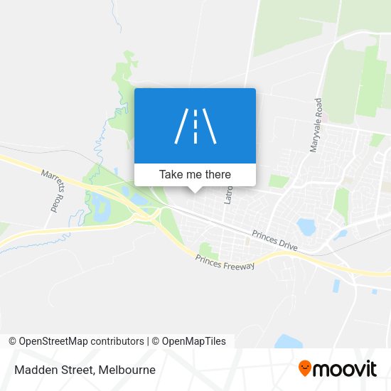 Madden Street map