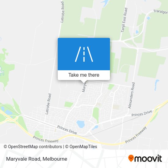 Maryvale Road map