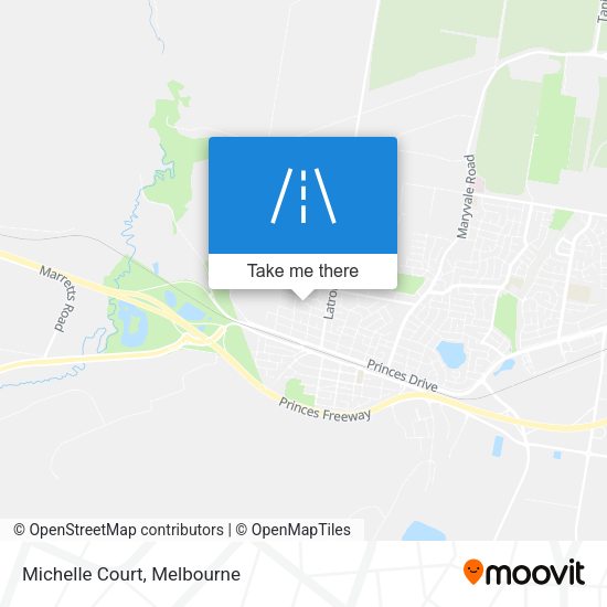 Michelle Court map