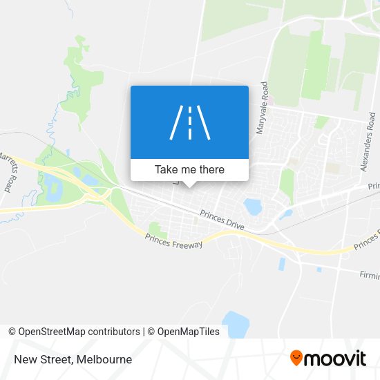 New Street map