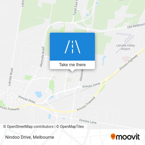 Nindoo Drive map