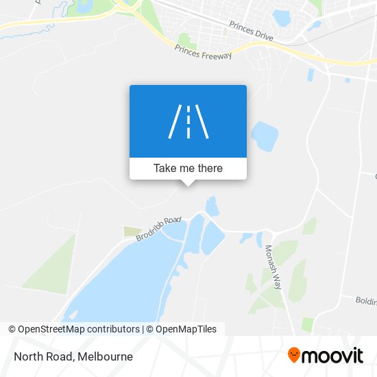 North Road map