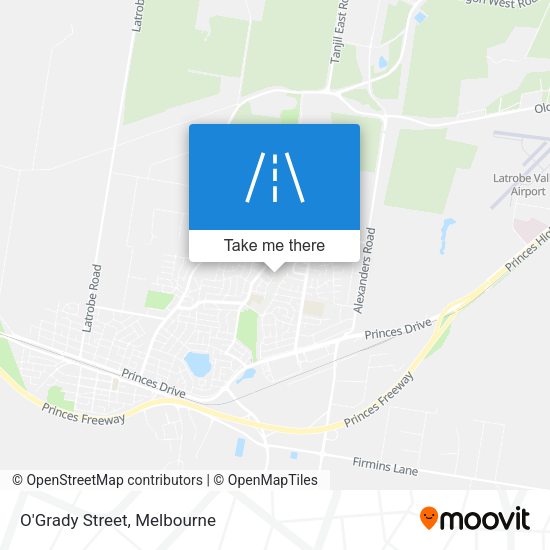 O'Grady Street map