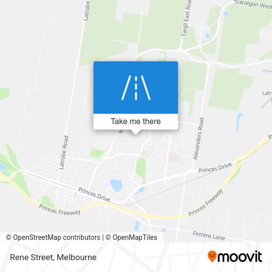 Rene Street map