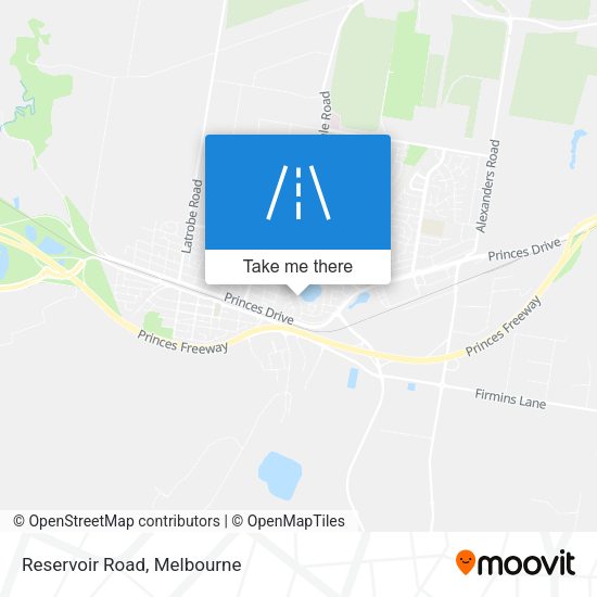 Reservoir Road map