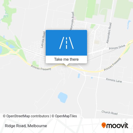 Ridge Road map