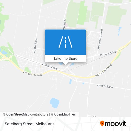 Satelberg Street map