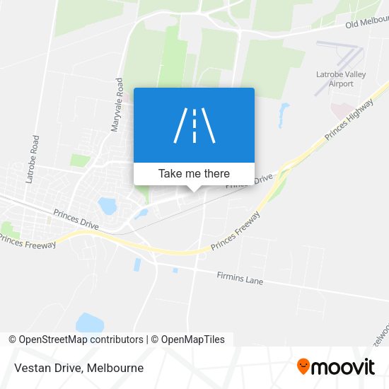 Vestan Drive map