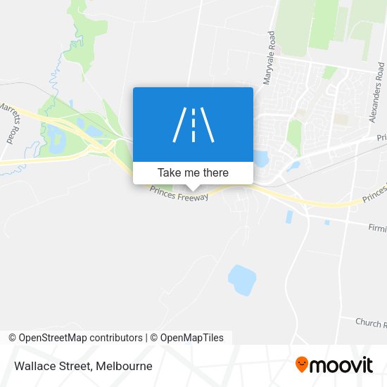 Wallace Street map