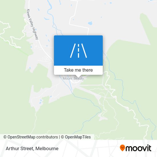 Arthur Street map