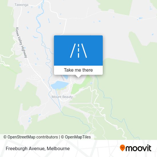 Freeburgh Avenue map