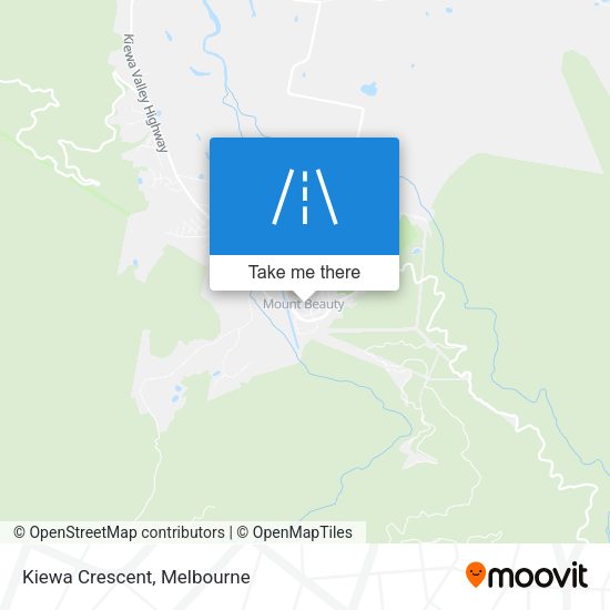 Kiewa Crescent map