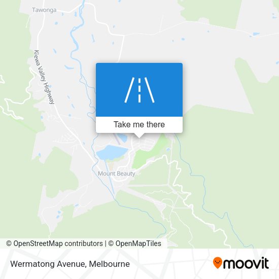 Wermatong Avenue map