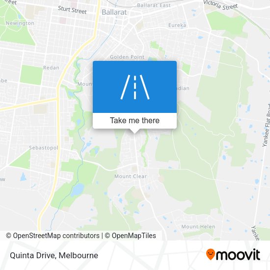 Quinta Drive map