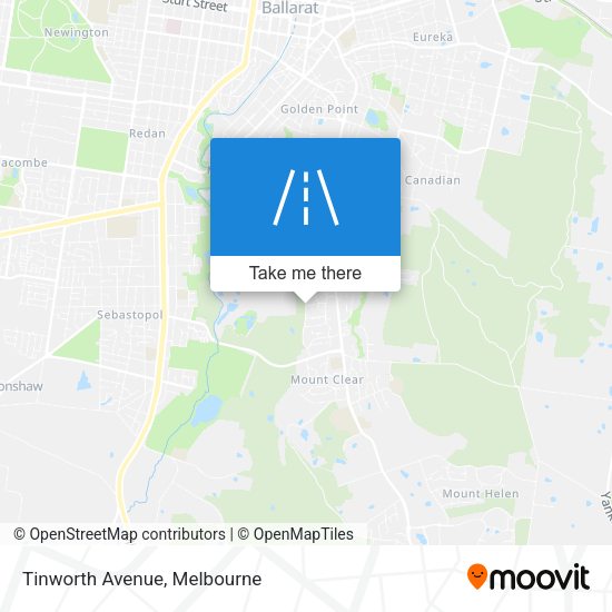 Tinworth Avenue map