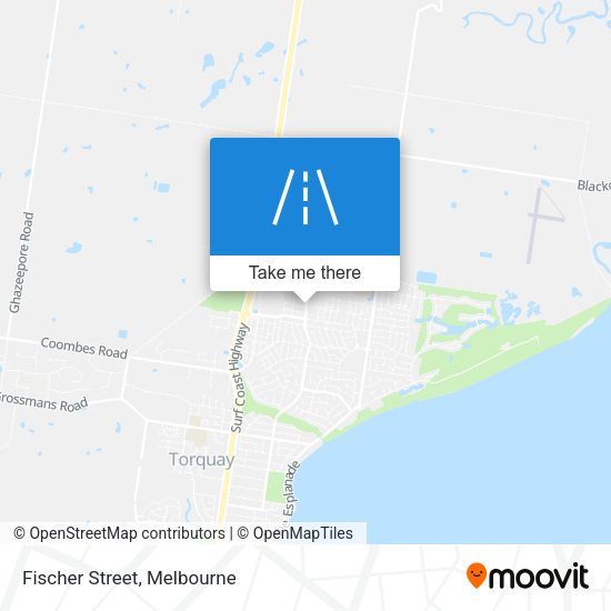 Fischer Street map