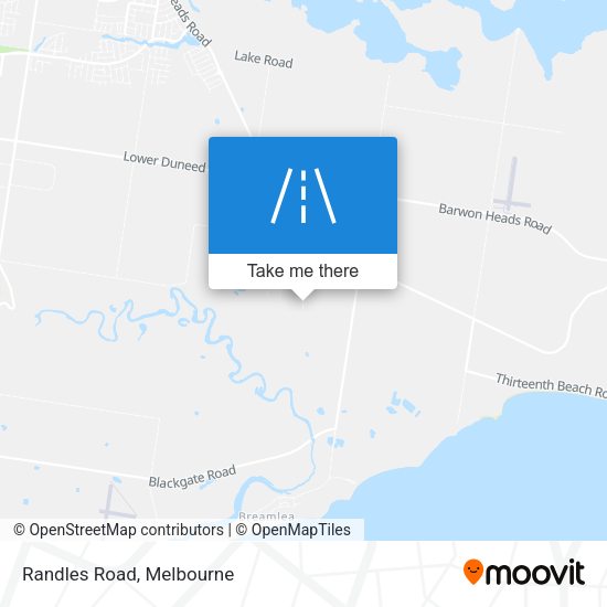 Randles Road map