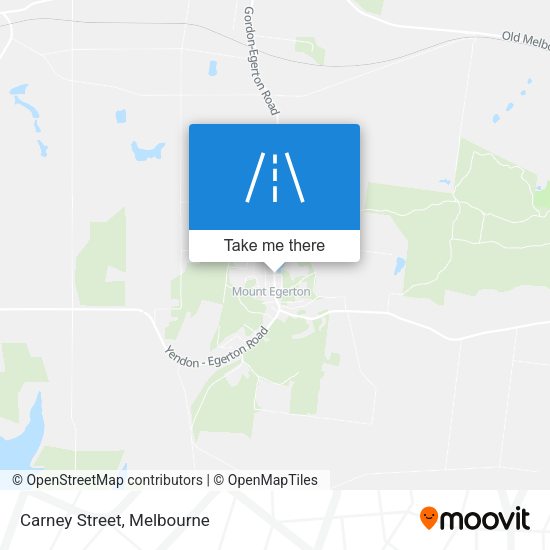 Carney Street map