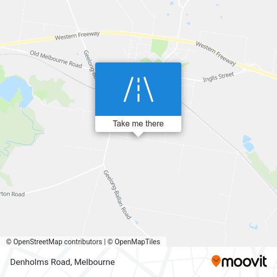 Denholms Road map
