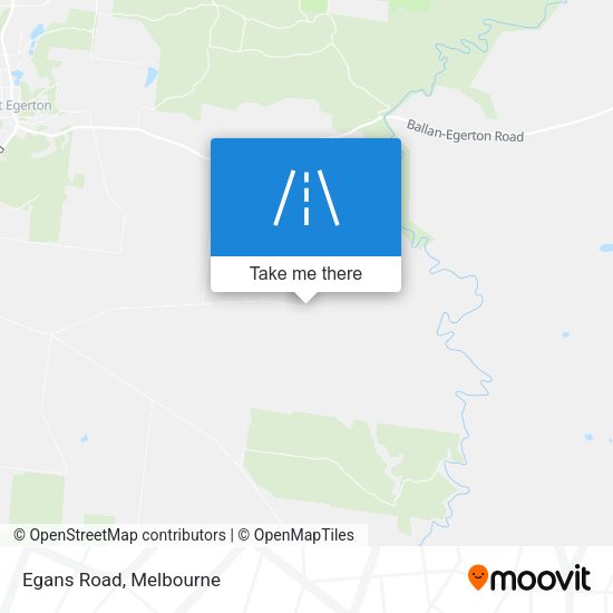 Egans Road map