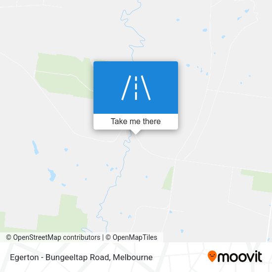 Egerton - Bungeeltap Road map