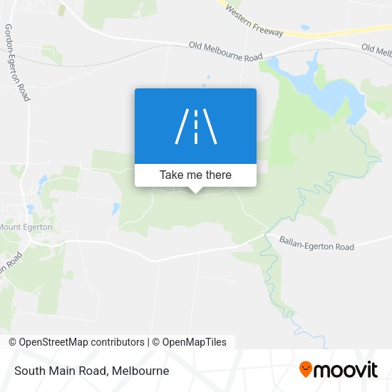 South Main Road map