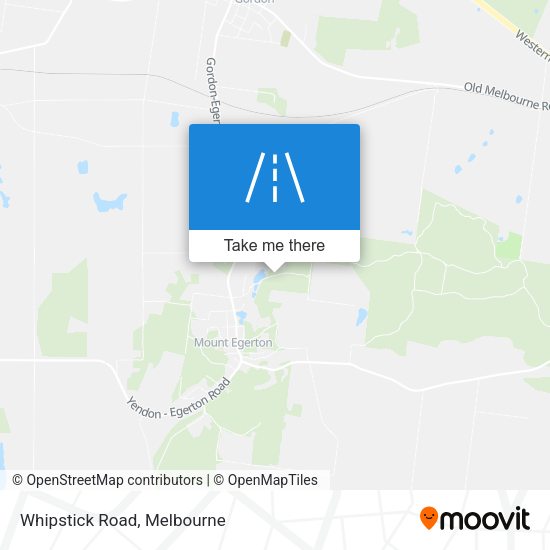 Whipstick Road map