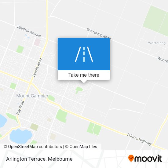 Arlington Terrace map