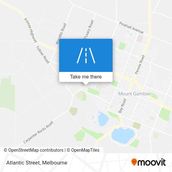 Atlantic Street map