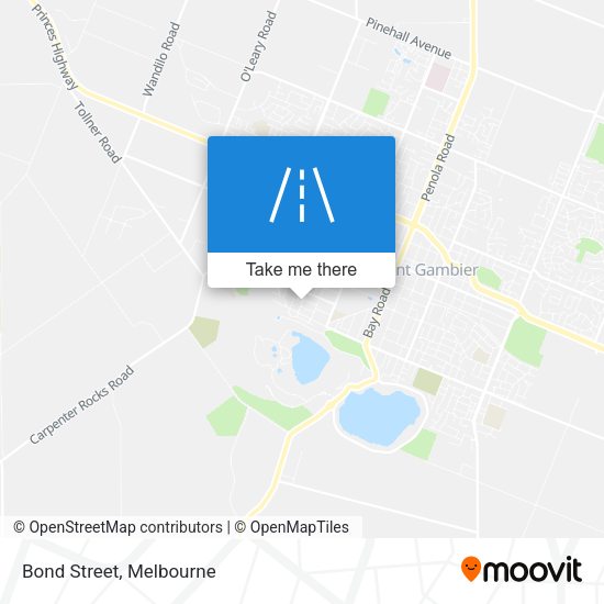 Bond Street map