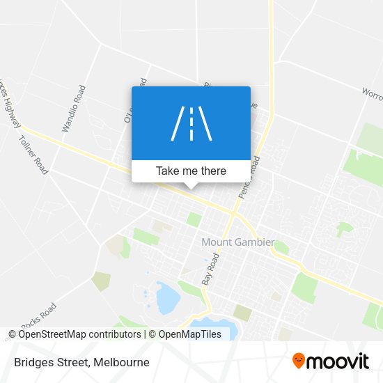 Bridges Street map
