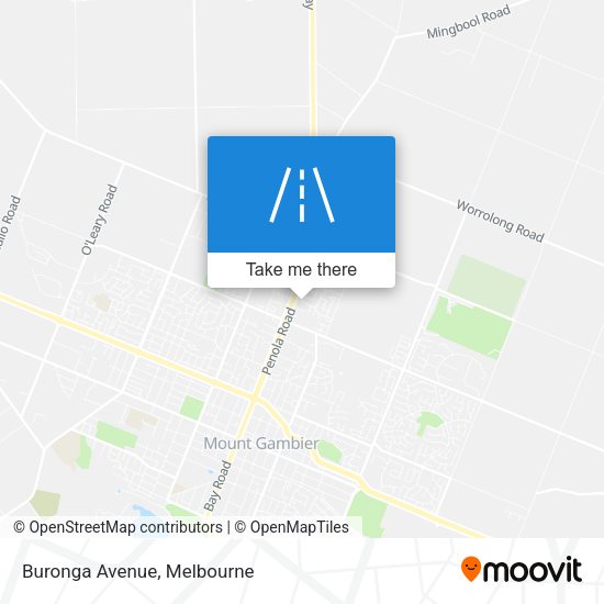 Buronga Avenue map