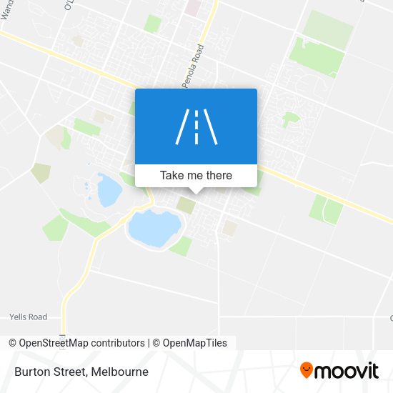 Burton Street map